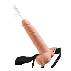 7.5 Inch Hollow Squirting Strap-On