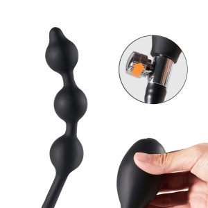 Bestvibe Couple Beginners Silicone Inflatable Butt Plug